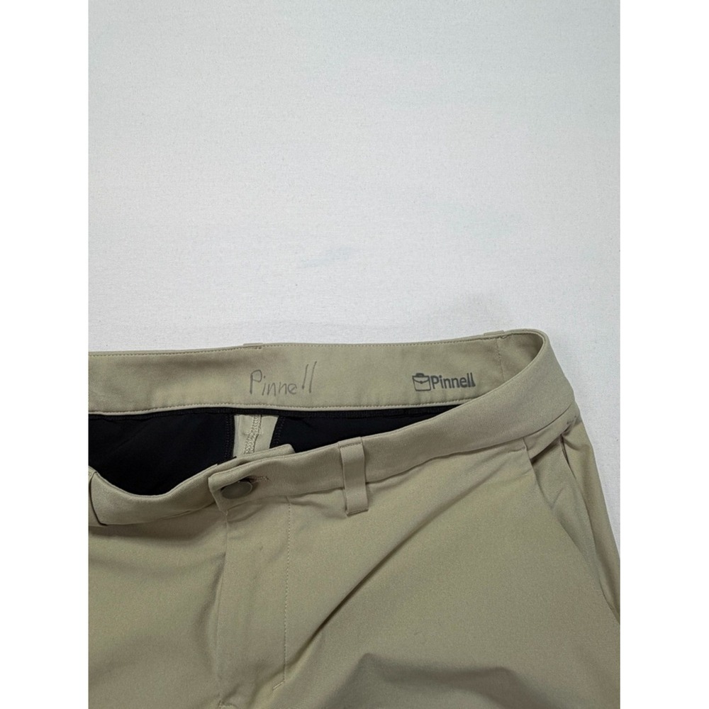 Lululemon ABC Classic-Fit Trouser Wrapstreme Pant 32 Khaki Tan Chino Casual - Picture 5 of 7